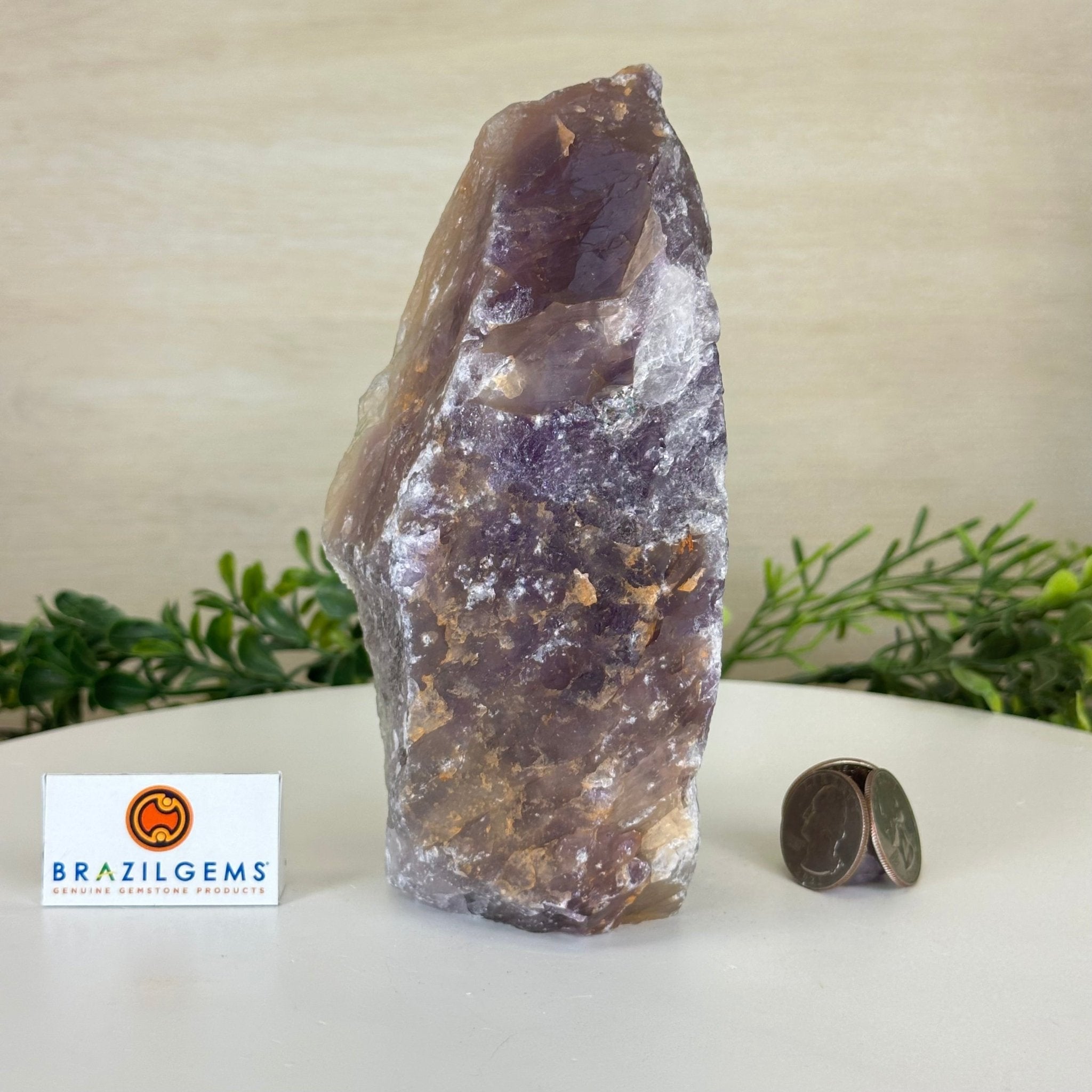 Polished Freeform Amethyst Gemstone, 2.2 lbs & 6.6” Tall #3303AM - 001 - Brazil GemsBrazil GemsPolished Freeform Amethyst Gemstone, 2.2 lbs & 6.6” Tall #3303AM - 001Freeform & Unique Shapes3303AM - 001