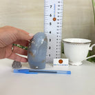 Polished Freeform Angelite Gemstone, 1.3 lbs & 4.2” Tall #3301AL - 004 - Brazil GemsBrazil GemsPolished Freeform Angelite Gemstone, 1.3 lbs & 4.2” Tall #3301AL - 004Freeform & Unique Shapes3301AL - 004