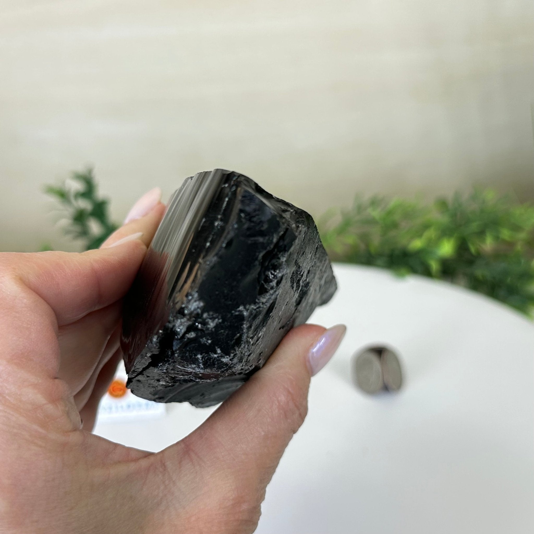 Polished Freeform Black Obsidian Gemstone, 1.3 lbs & 5.5” Tall #3303BK - 002 - Brazil GemsBrazil GemsPolished Freeform Black Obsidian Gemstone, 1.3 lbs & 5.5” Tall #3303BK - 002Freeform & Unique Shapes3303BK - 002