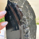 Polished Freeform Black Obsidian Gemstone, 1.8 lbs & 5.5” Tall #3303BK - 003 - Brazil GemsBrazil GemsPolished Freeform Black Obsidian Gemstone, 1.8 lbs & 5.5” Tall #3303BK - 003Freeform & Unique Shapes3303BK - 003