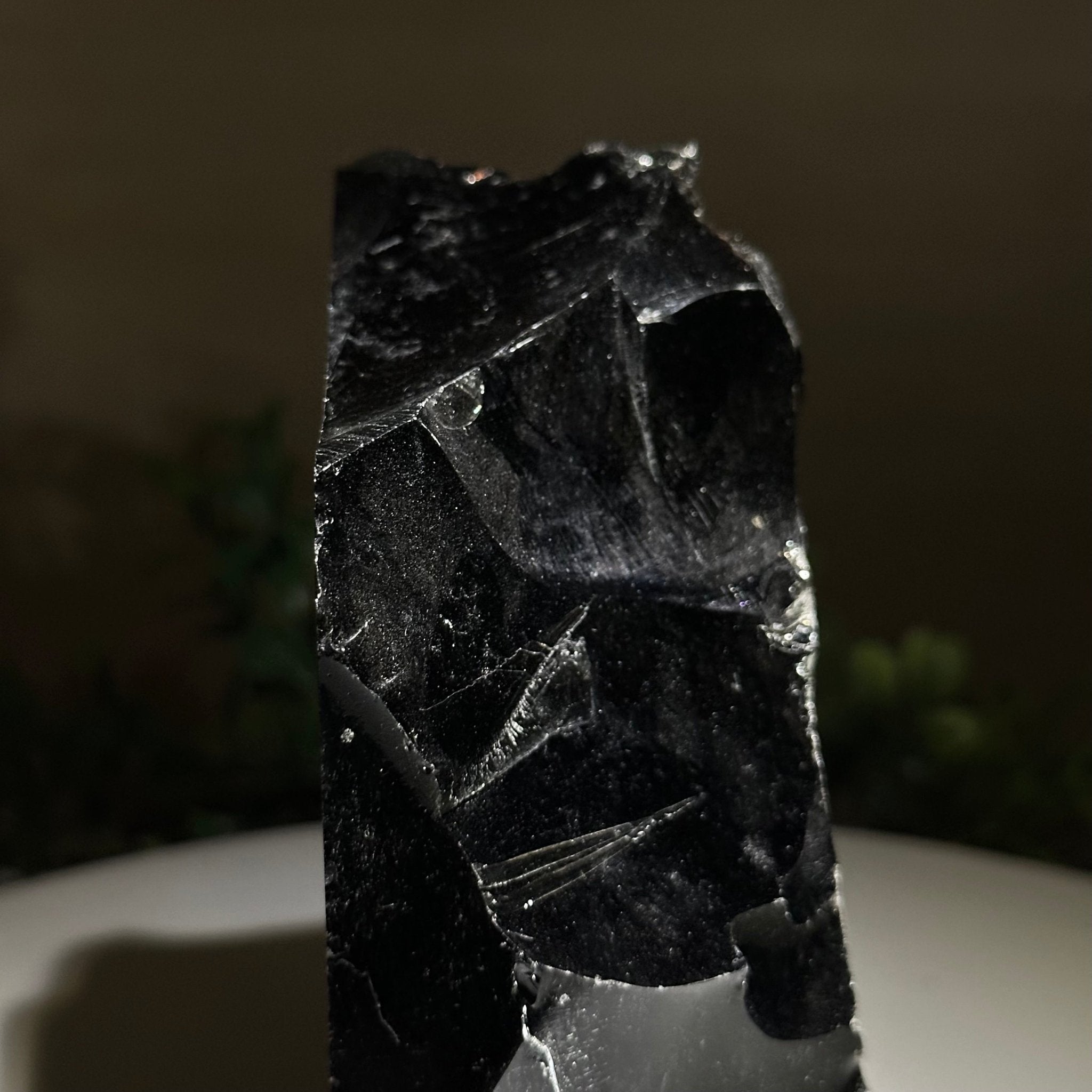Polished Freeform Black Obsidian Gemstone, 3.8 lbs & 6.2” Tall #3303BK - 004 - Brazil GemsBrazil GemsPolished Freeform Black Obsidian Gemstone, 3.8 lbs & 6.2” Tall #3303BK - 004Freeform & Unique Shapes3303BK - 004
