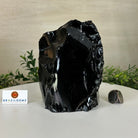 Polished Freeform Black Obsidian Gemstone, 3.8 lbs & 6.2” Tall #3303BK - 004 - Brazil GemsBrazil GemsPolished Freeform Black Obsidian Gemstone, 3.8 lbs & 6.2” Tall #3303BK - 004Freeform & Unique Shapes3303BK - 004