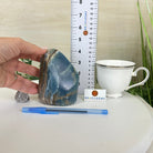 Polished Freeform Blue Onyx Gemstone, 2.2 lbs & 4.4” Tall #3301BX - 006 - Brazil GemsBrazil GemsPolished Freeform Blue Onyx Gemstone, 2.2 lbs & 4.4” Tall #3301BX - 006Freeform & Unique Shapes3301BX - 006