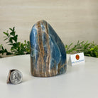 Polished Freeform Blue Onyx Gemstone, 2.2 lbs & 4.4” Tall #3301BX - 006 - Brazil GemsBrazil GemsPolished Freeform Blue Onyx Gemstone, 2.2 lbs & 4.4” Tall #3301BX - 006Freeform & Unique Shapes3301BX - 006