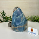 Polished Freeform Blue Onyx Gemstone, 2.2 lbs & 4.4” Tall #3301BX - 006 - Brazil GemsBrazil GemsPolished Freeform Blue Onyx Gemstone, 2.2 lbs & 4.4” Tall #3301BX - 006Freeform & Unique Shapes3301BX - 006
