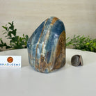 Polished Freeform Blue Onyx Gemstone, 2.2 lbs & 4.4” Tall #3301BX - 006 - Brazil GemsBrazil GemsPolished Freeform Blue Onyx Gemstone, 2.2 lbs & 4.4” Tall #3301BX - 006Freeform & Unique Shapes3301BX - 006
