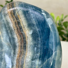 Polished Freeform Blue Onyx Gemstone, 2.5 lbs & 4.5” Tall #3301BX - 007 - Brazil GemsBrazil GemsPolished Freeform Blue Onyx Gemstone, 2.5 lbs & 4.5” Tall #3301BX - 007Freeform & Unique Shapes3301BX - 007