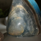 Polished Freeform Blue Onyx Gemstone, 2.5 lbs & 4.5” Tall #3301BX - 007 - Brazil GemsBrazil GemsPolished Freeform Blue Onyx Gemstone, 2.5 lbs & 4.5” Tall #3301BX - 007Freeform & Unique Shapes3301BX - 007