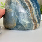 Polished Freeform Blue Onyx Gemstone, 2.5 lbs & 4.5” Tall #3301BX - 007 - Brazil GemsBrazil GemsPolished Freeform Blue Onyx Gemstone, 2.5 lbs & 4.5” Tall #3301BX - 007Freeform & Unique Shapes3301BX - 007