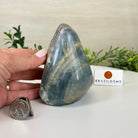 Polished Freeform Blue Onyx Gemstone, 2.5 lbs & 4.5” Tall #3301BX - 007 - Brazil GemsBrazil GemsPolished Freeform Blue Onyx Gemstone, 2.5 lbs & 4.5” Tall #3301BX - 007Freeform & Unique Shapes3301BX - 007