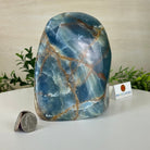 Polished Freeform Blue Onyx Gemstone, 5.5 lbs & 6.3” Tall #3301BX - 009 - Brazil GemsBrazil GemsPolished Freeform Blue Onyx Gemstone, 5.5 lbs & 6.3” Tall #3301BX - 009Freeform & Unique Shapes3301BX - 009