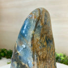 Polished Freeform Blue Onyx Gemstone, 7.1 lbs & 8.2” Tall #3301BX - 010 - Brazil GemsBrazil GemsPolished Freeform Blue Onyx Gemstone, 7.1 lbs & 8.2” Tall #3301BX - 010Freeform & Unique Shapes3301BX - 010