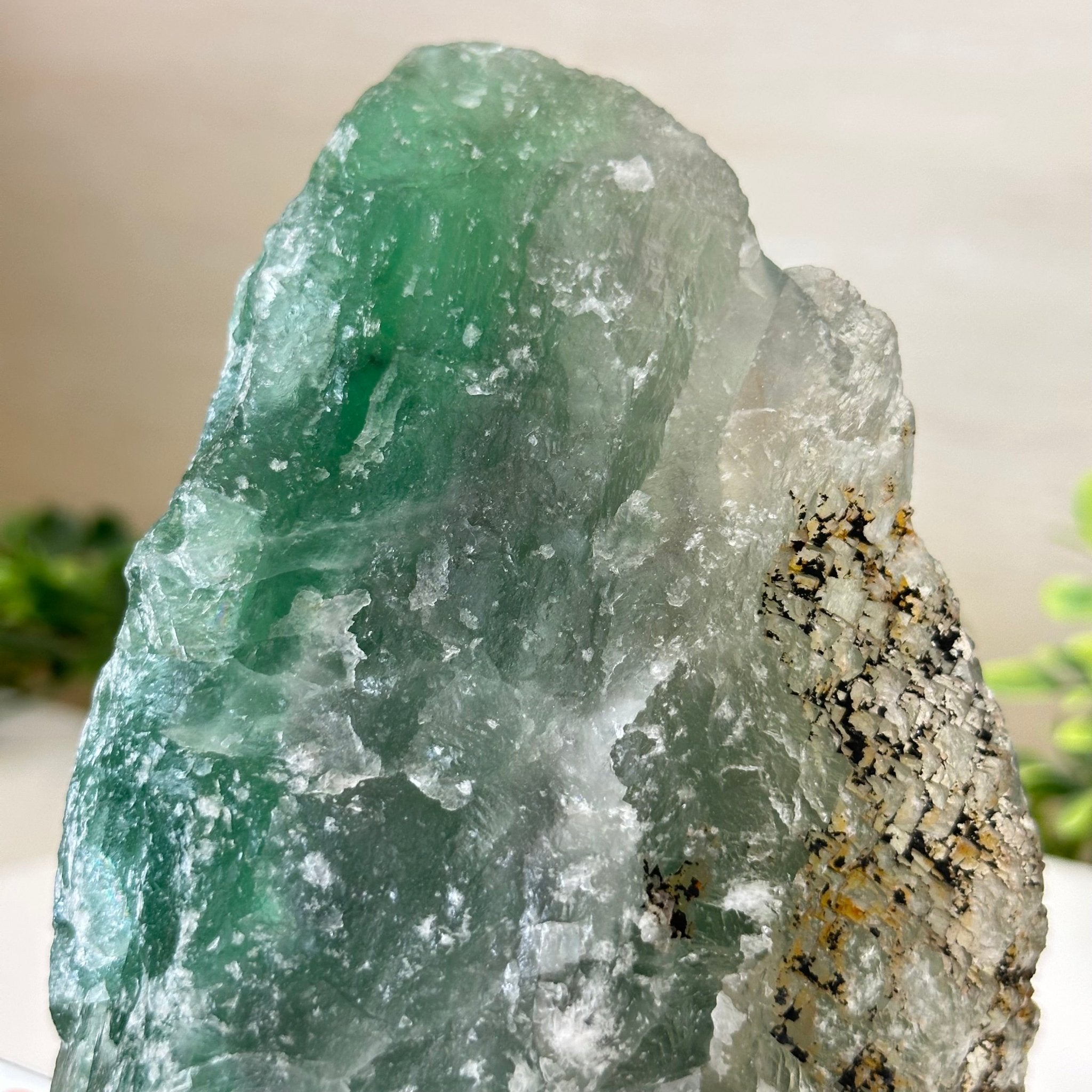 Polished Freeform Fluorite Gemstone, 3.1 lbs & 5.9” Tall #3303FL - 002 - Brazil GemsBrazil GemsPolished Freeform Fluorite Gemstone, 3.1 lbs & 5.9” Tall #3303FL - 002Freeform & Unique Shapes3303FL - 002