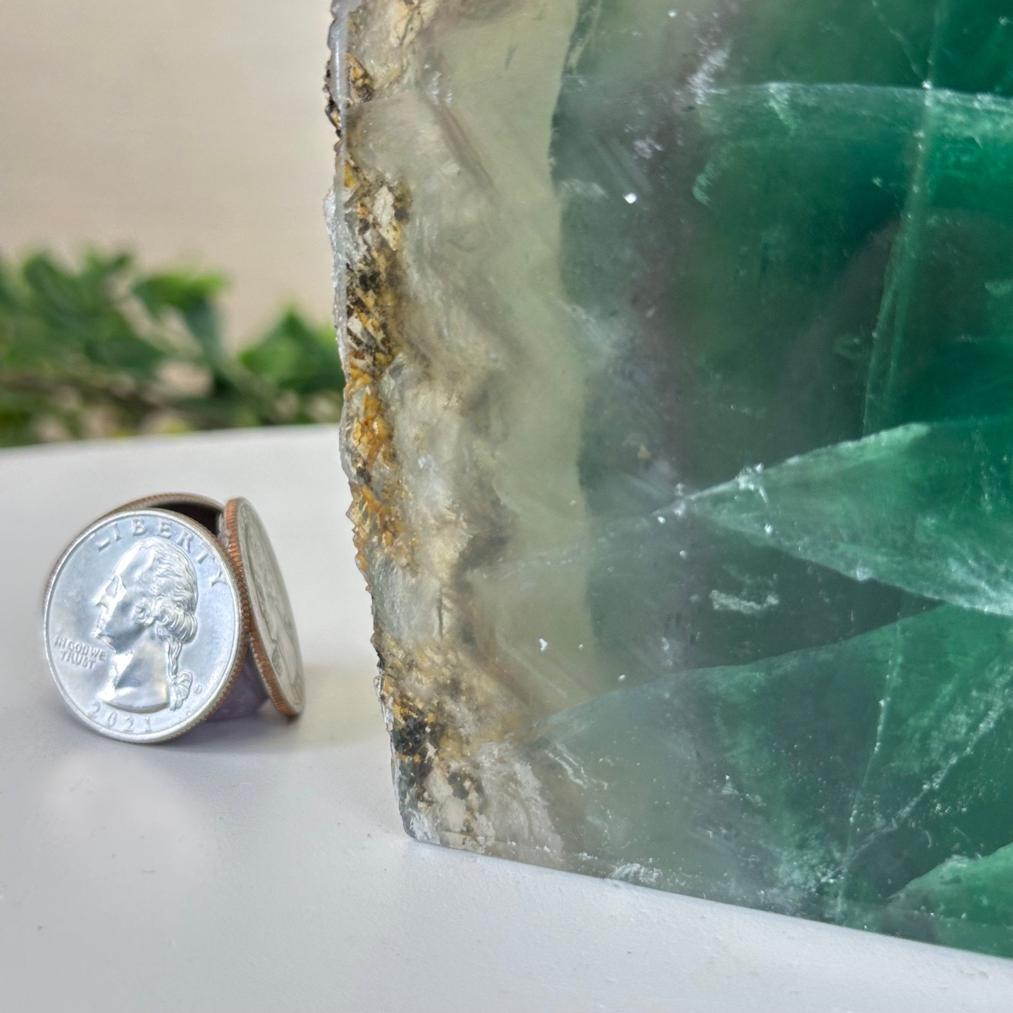 Polished Freeform Fluorite Gemstone, 3.1 lbs & 5.9” Tall #3303FL - 002 - Brazil GemsBrazil GemsPolished Freeform Fluorite Gemstone, 3.1 lbs & 5.9” Tall #3303FL - 002Freeform & Unique Shapes3303FL - 002