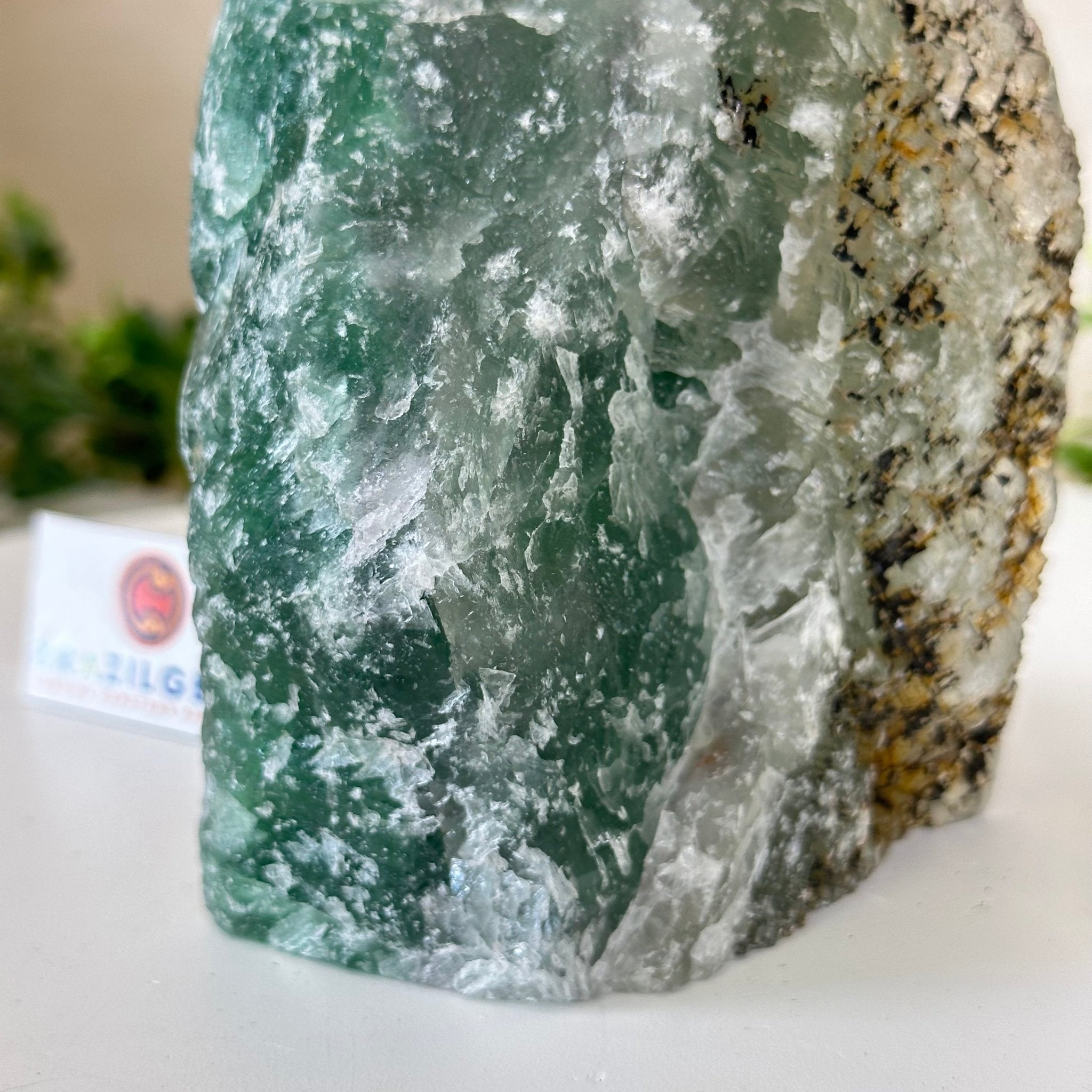 Polished Freeform Fluorite Gemstone, 3.1 lbs & 5.9” Tall #3303FL - 002 - Brazil GemsBrazil GemsPolished Freeform Fluorite Gemstone, 3.1 lbs & 5.9” Tall #3303FL - 002Freeform & Unique Shapes3303FL - 002