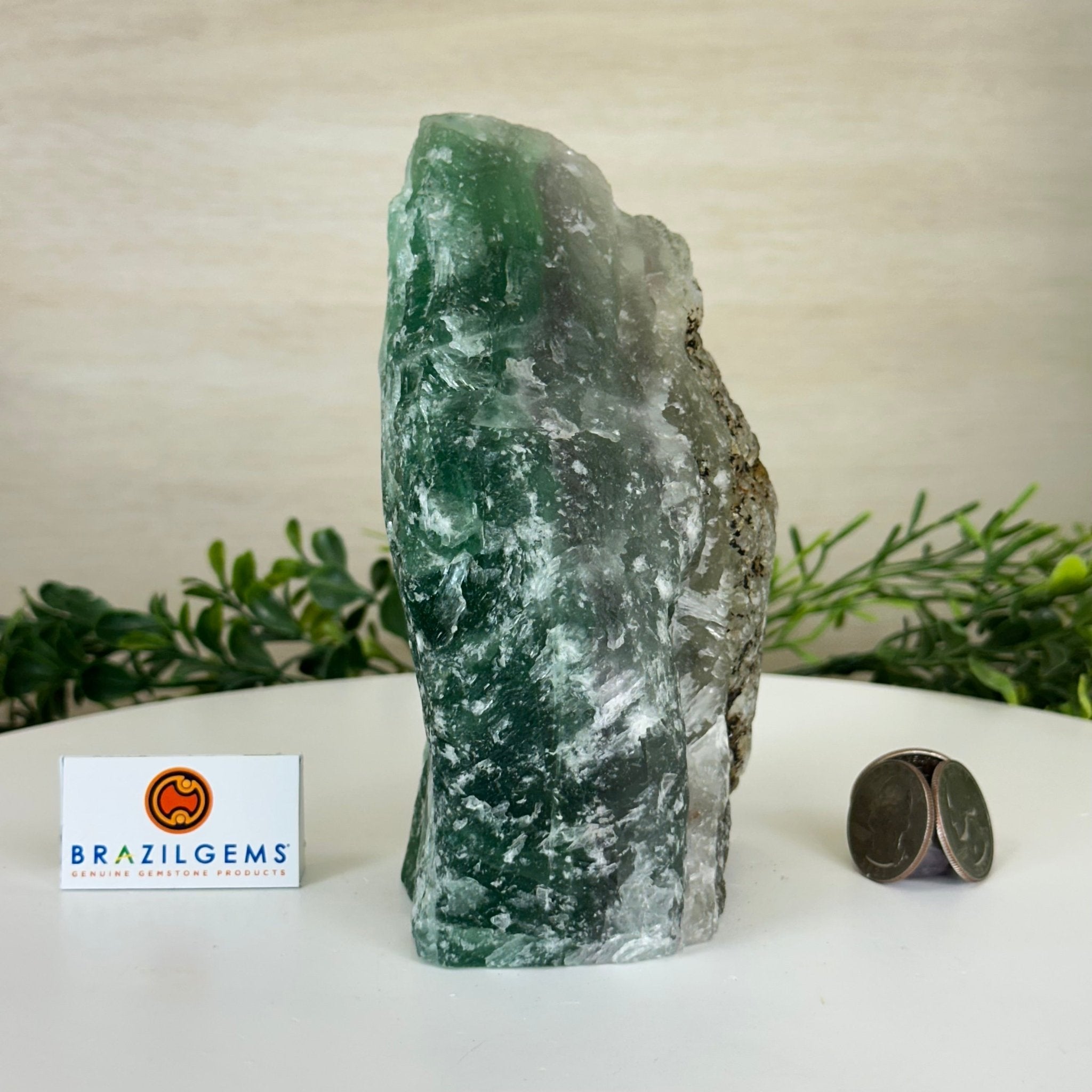 Polished Freeform Fluorite Gemstone, 3.1 lbs & 5.9” Tall #3303FL - 002 - Brazil GemsBrazil GemsPolished Freeform Fluorite Gemstone, 3.1 lbs & 5.9” Tall #3303FL - 002Freeform & Unique Shapes3303FL - 002
