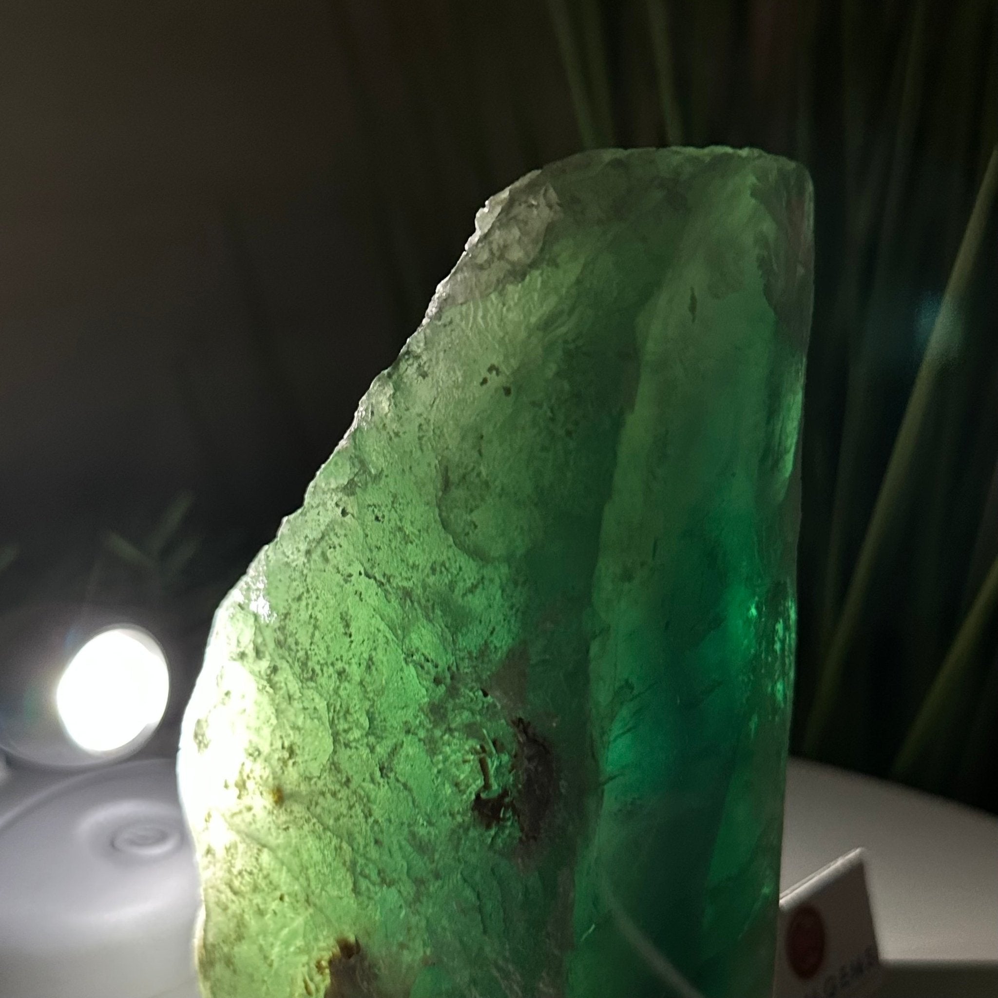 Polished Freeform Fluorite Gemstone, 3.1 lbs & 6.3” Tall #3303FL - 003 - Brazil GemsBrazil GemsPolished Freeform Fluorite Gemstone, 3.1 lbs & 6.3” Tall #3303FL - 003Freeform & Unique Shapes3303FL - 003