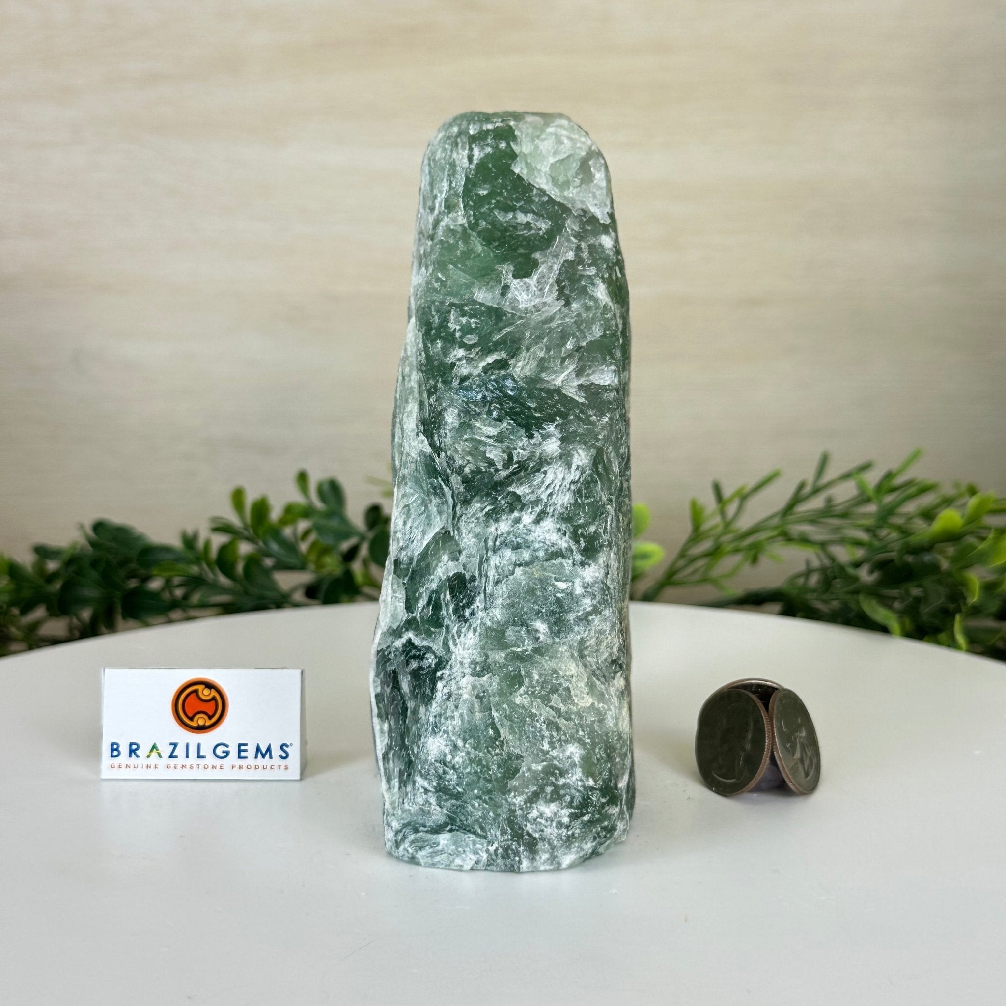 Polished Freeform Fluorite Gemstone, 3.1 lbs & 6.3” Tall #3303FL - 003 - Brazil GemsBrazil GemsPolished Freeform Fluorite Gemstone, 3.1 lbs & 6.3” Tall #3303FL - 003Freeform & Unique Shapes3303FL - 003