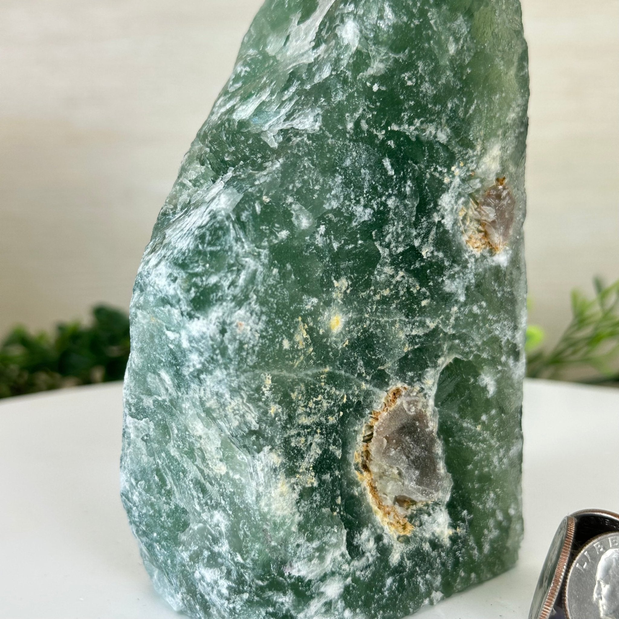 Polished Freeform Fluorite Gemstone, 3.1 lbs & 6.3” Tall #3303FL - 003 - Brazil GemsBrazil GemsPolished Freeform Fluorite Gemstone, 3.1 lbs & 6.3” Tall #3303FL - 003Freeform & Unique Shapes3303FL - 003