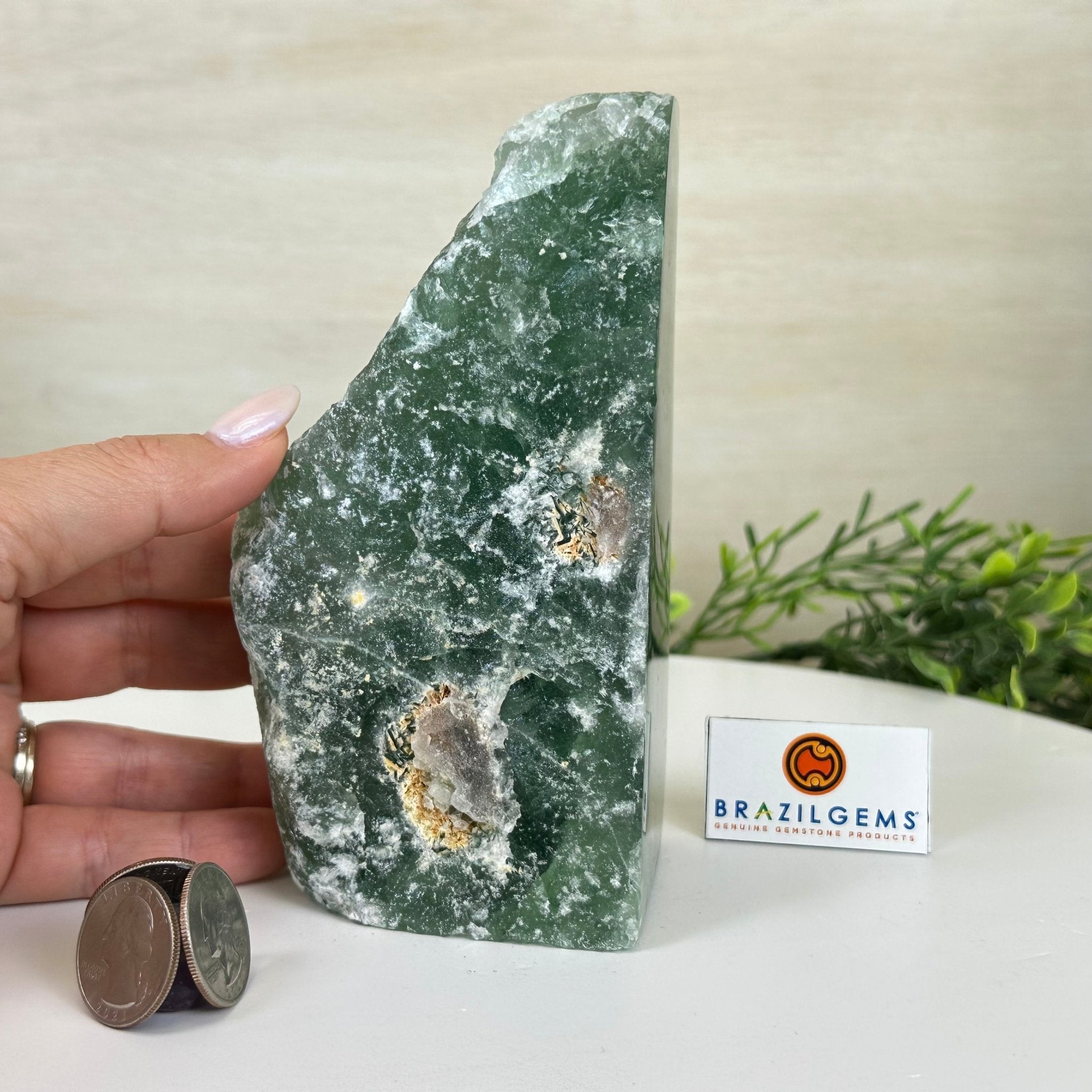 Polished Freeform Fluorite Gemstone, 3.1 lbs & 6.3” Tall #3303FL - 003 - Brazil GemsBrazil GemsPolished Freeform Fluorite Gemstone, 3.1 lbs & 6.3” Tall #3303FL - 003Freeform & Unique Shapes3303FL - 003