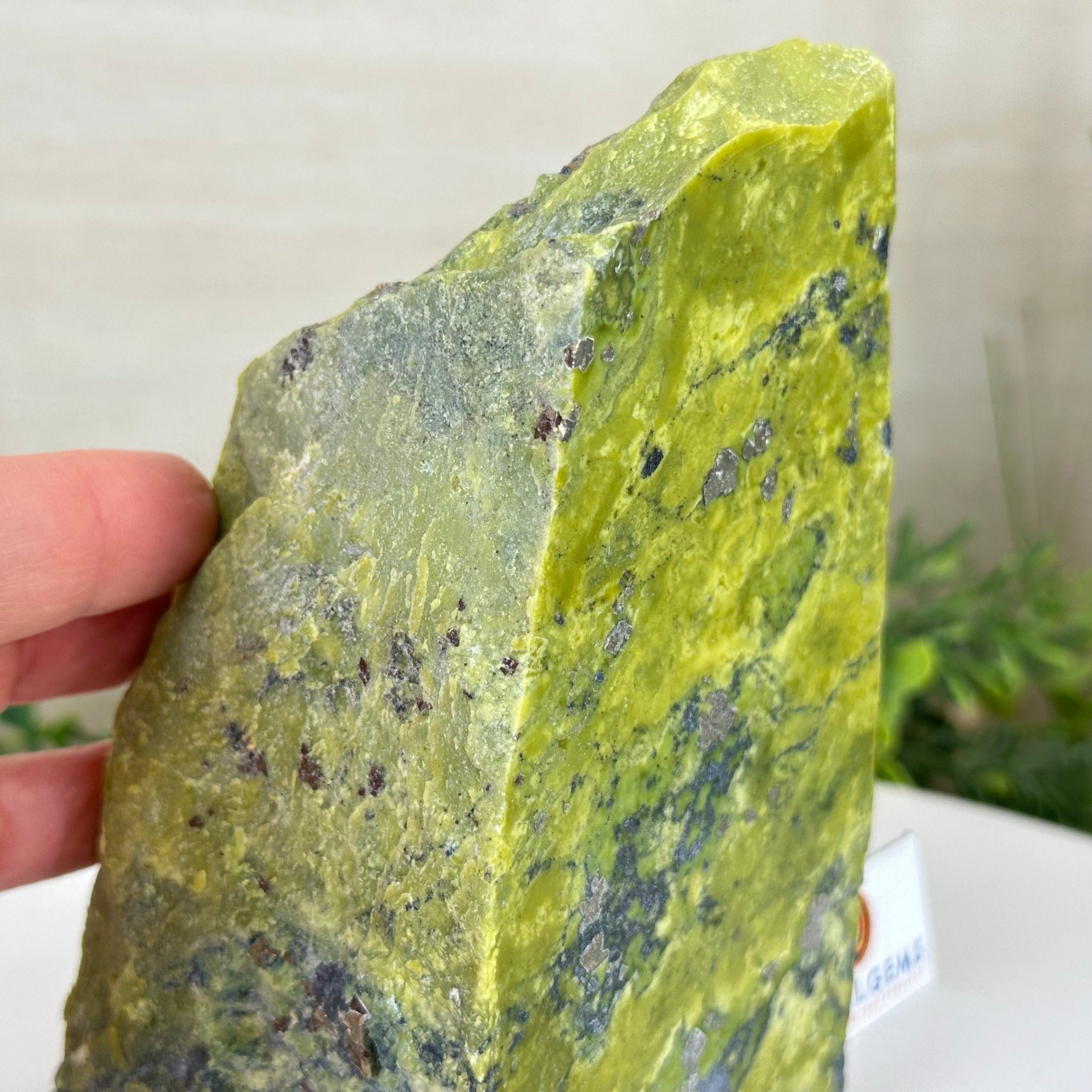 Polished Freeform Fluorite Gemstone, 3.5 lbs & 6.2” Tall #3303SE - 002 - Brazil GemsBrazil GemsPolished Freeform Fluorite Gemstone, 3.5 lbs & 6.2” Tall #3303SE - 002Freeform & Unique Shapes3303SE - 002