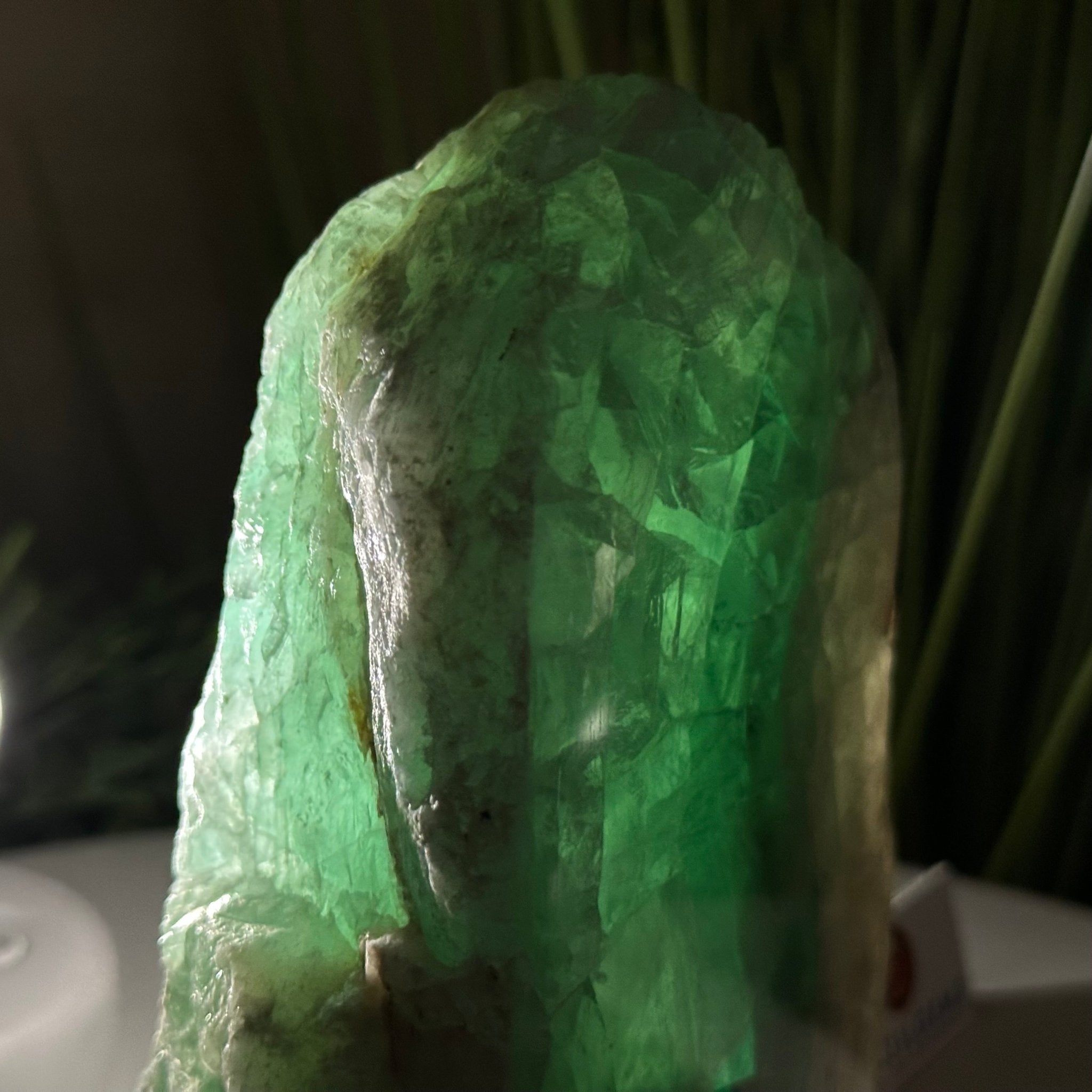 Polished Freeform Fluorite Gemstone, 3.9 lbs & 6” Tall #3303FL - 004 - Brazil GemsBrazil GemsPolished Freeform Fluorite Gemstone, 3.9 lbs & 6” Tall #3303FL - 004Freeform & Unique Shapes3303FL - 004