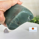 Polished Freeform Green Quartz Gemstone, 3.4 lbs & 6.2” Tall #3301GQ - 001 - Brazil GemsBrazil GemsPolished Freeform Green Quartz Gemstone, 3.4 lbs & 6.2” Tall #3301GQ - 001Freeform & Unique Shapes3301GQ - 001