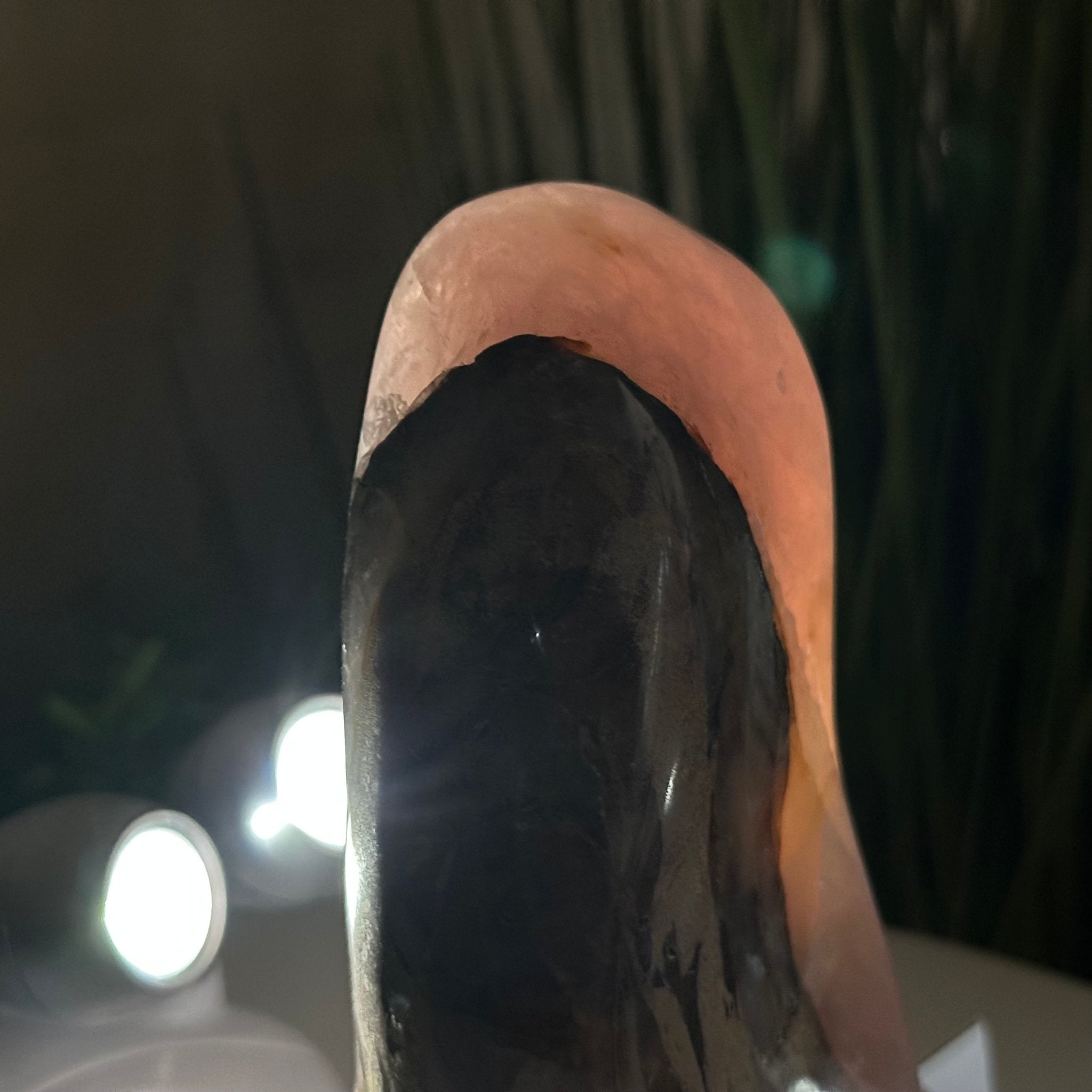 Polished Freeform Hematoid Rose Quartz Gemstone, 2.9 lbs & 6.5” Tall #3301HR - 003 - Brazil GemsBrazil GemsPolished Freeform Hematoid Rose Quartz Gemstone, 2.9 lbs & 6.5” Tall #3301HR - 003Freeform & Unique Shapes3301HR - 003