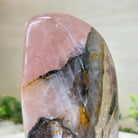 Polished Freeform Hematoid Rose Quartz Gemstone, 2.9 lbs & 6.5” Tall #3301HR - 003 - Brazil GemsBrazil GemsPolished Freeform Hematoid Rose Quartz Gemstone, 2.9 lbs & 6.5” Tall #3301HR - 003Freeform & Unique Shapes3301HR - 003