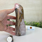 Polished Freeform Hematoid Rose Quartz Gemstone, 2.9 lbs & 6.5” Tall #3301HR - 003 - Brazil GemsBrazil GemsPolished Freeform Hematoid Rose Quartz Gemstone, 2.9 lbs & 6.5” Tall #3301HR - 003Freeform & Unique Shapes3301HR - 003