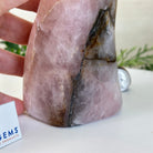 Polished Freeform Hematoid Rose Quartz Gemstone, 2.9 lbs & 6.5” Tall #3301HR - 003 - Brazil GemsBrazil GemsPolished Freeform Hematoid Rose Quartz Gemstone, 2.9 lbs & 6.5” Tall #3301HR - 003Freeform & Unique Shapes3301HR - 003
