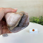 Polished Freeform Hematoid Rose Quartz Gemstone, 2.9 lbs & 6.5” Tall #3301HR - 003 - Brazil GemsBrazil GemsPolished Freeform Hematoid Rose Quartz Gemstone, 2.9 lbs & 6.5” Tall #3301HR - 003Freeform & Unique Shapes3301HR - 003