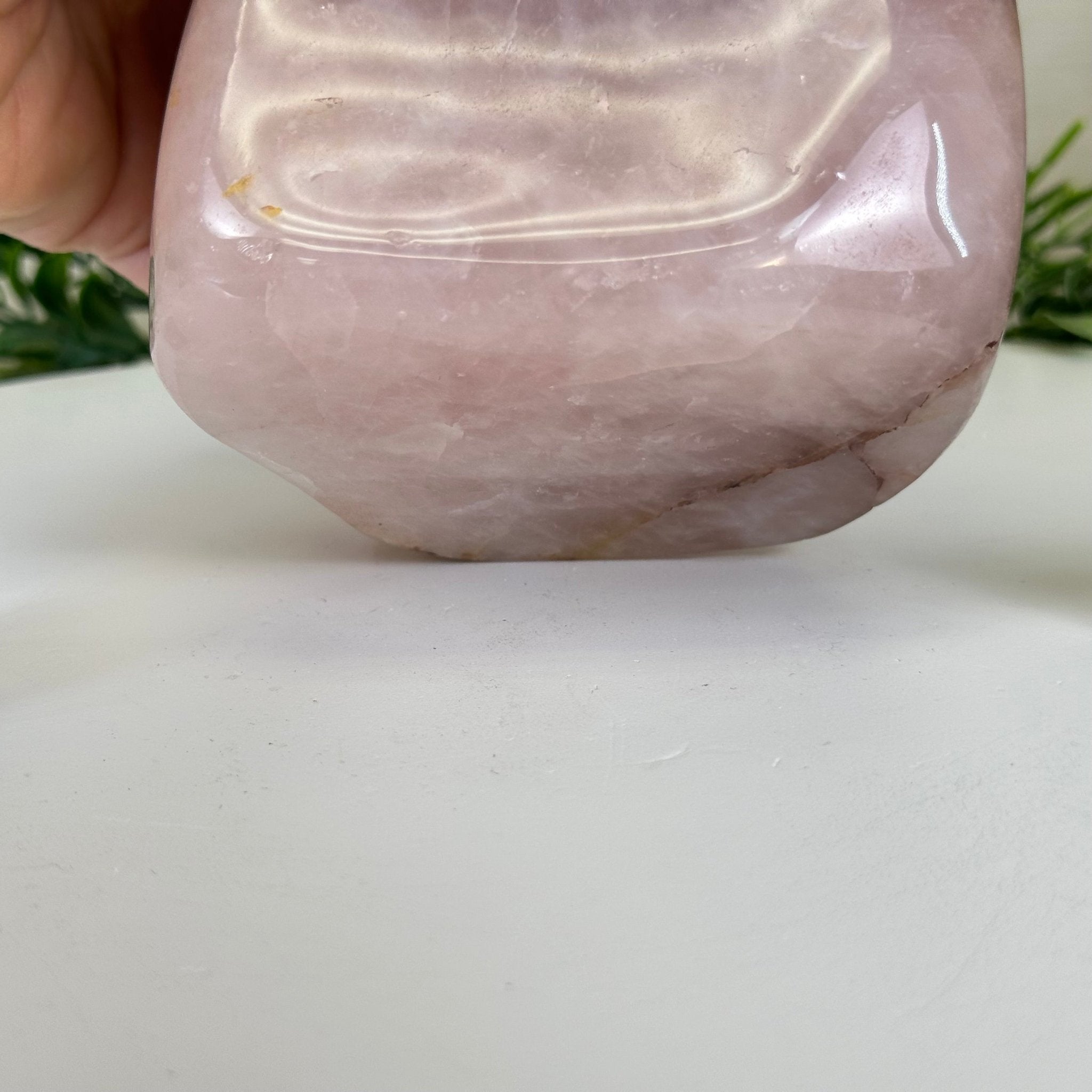 Polished Freeform Hematoid Rose Quartz Gemstone, 6.5 lbs & 8.5” Tall #3301HR - 001 - Brazil GemsBrazil GemsPolished Freeform Hematoid Rose Quartz Gemstone, 6.5 lbs & 8.5” Tall #3301HR - 001Freeform & Unique Shapes3301HR - 001