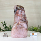 Polished Freeform Hematoid Rose Quartz Gemstone, 6.5 lbs & 8.5” Tall #3301HR - 001 - Brazil GemsBrazil GemsPolished Freeform Hematoid Rose Quartz Gemstone, 6.5 lbs & 8.5” Tall #3301HR - 001Freeform & Unique Shapes3301HR - 001
