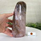 Polished Freeform Hematoid Rose Quartz Gemstone, 6.5 lbs & 8.5” Tall #3301HR - 001 - Brazil GemsBrazil GemsPolished Freeform Hematoid Rose Quartz Gemstone, 6.5 lbs & 8.5” Tall #3301HR - 001Freeform & Unique Shapes3301HR - 001