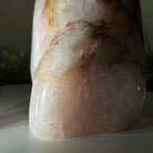 Polished Freeform Hematoid Rose Quartz Gemstone, 6.5 lbs & 8.5” Tall #3301HR - 001 - Brazil GemsBrazil GemsPolished Freeform Hematoid Rose Quartz Gemstone, 6.5 lbs & 8.5” Tall #3301HR - 001Freeform & Unique Shapes3301HR - 001