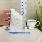 Polished Freeform Howlite Gemstone, 4.4 lbs & 7.1” Tall #3301HW - 001 - Brazil GemsBrazil GemsPolished Freeform Howlite Gemstone, 4.4 lbs & 7.1” Tall #3301HW - 001Freeform & Unique Shapes3301HW - 001