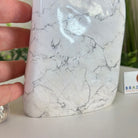 Polished Freeform Howlite Gemstone, 4.4 lbs & 7.1” Tall #3301HW - 001 - Brazil GemsBrazil GemsPolished Freeform Howlite Gemstone, 4.4 lbs & 7.1” Tall #3301HW - 001Freeform & Unique Shapes3301HW - 001
