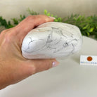 Polished Freeform Howlite Gemstone, 4.4 lbs & 7.1” Tall #3301HW - 001 - Brazil GemsBrazil GemsPolished Freeform Howlite Gemstone, 4.4 lbs & 7.1” Tall #3301HW - 001Freeform & Unique Shapes3301HW - 001