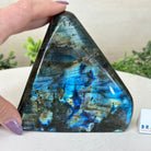 Polished Freeform Labradorite Gemstone, 2.5 lbs & 4.5” Tall #3301LB - 015 - Brazil GemsBrazil GemsPolished Freeform Labradorite Gemstone, 2.5 lbs & 4.5” Tall #3301LB - 015Freeform & Unique Shapes3301LB - 015