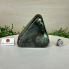 Polished Freeform Labradorite Gemstone, 2.5 lbs & 4.5” Tall #3301LB - 015 - Brazil GemsBrazil GemsPolished Freeform Labradorite Gemstone, 2.5 lbs & 4.5” Tall #3301LB - 015Freeform & Unique Shapes3301LB - 015