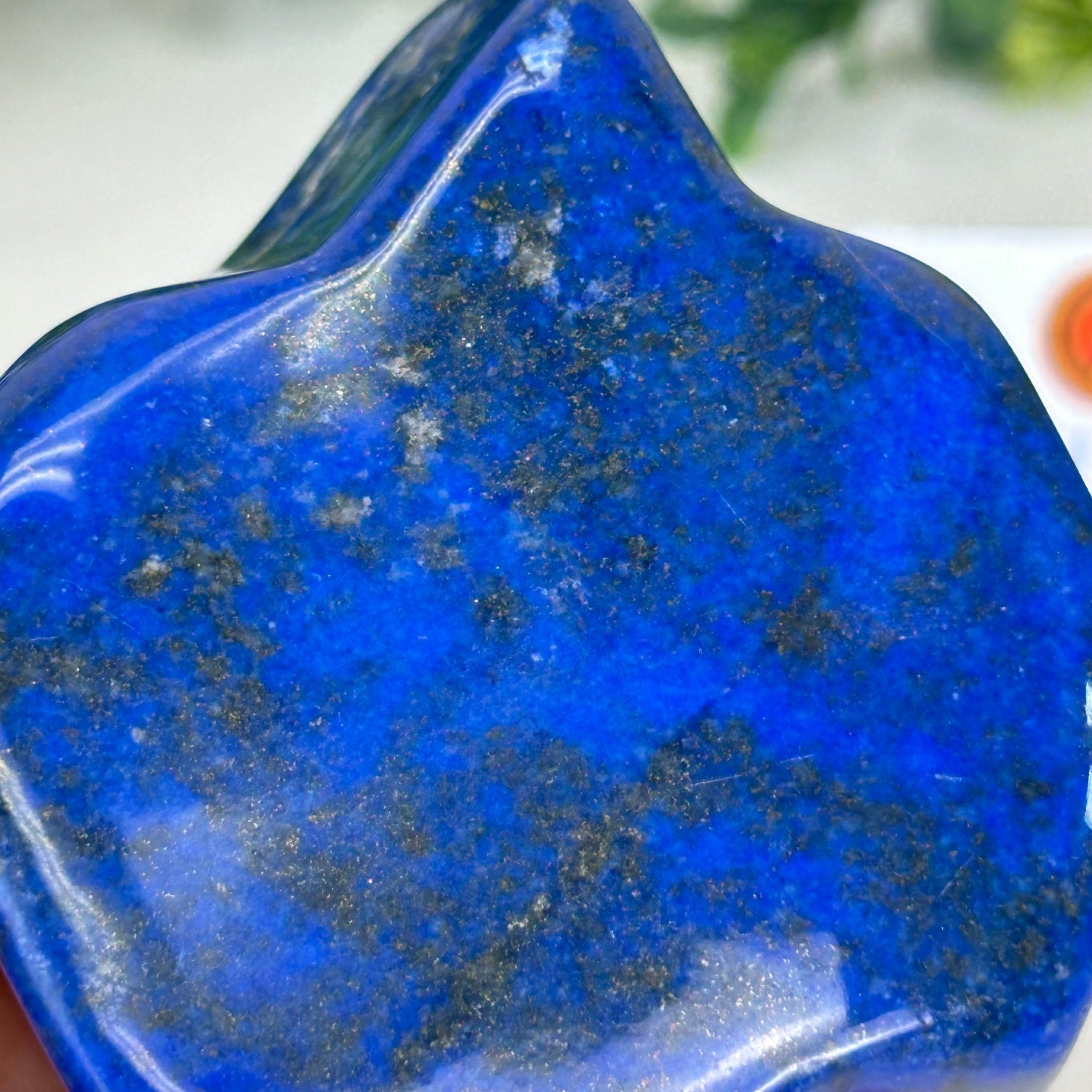 Polished Freeform Lapis Lazuli Palm Stone 3488LL - 020 - Brazil GemsBrazil GemsPolished Freeform Lapis Lazuli Palm Stone 3488LL - 020Freeform & Unique Shapes3488LL - 020