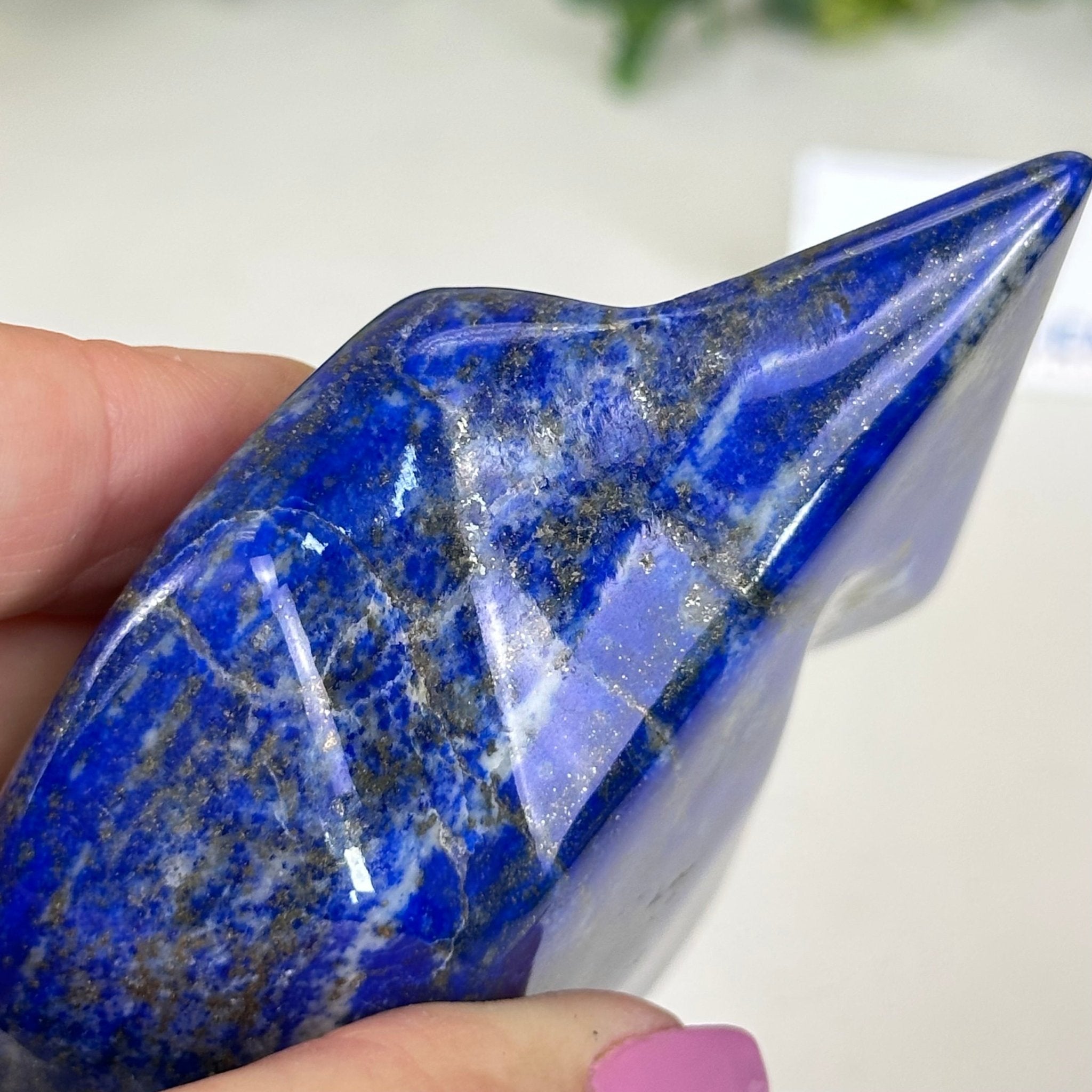 Polished Freeform Lapis Lazuli Palm Stone 3488LL - 026 - Brazil GemsBrazil GemsPolished Freeform Lapis Lazuli Palm Stone 3488LL - 026Freeform & Unique Shapes3488LL - 026