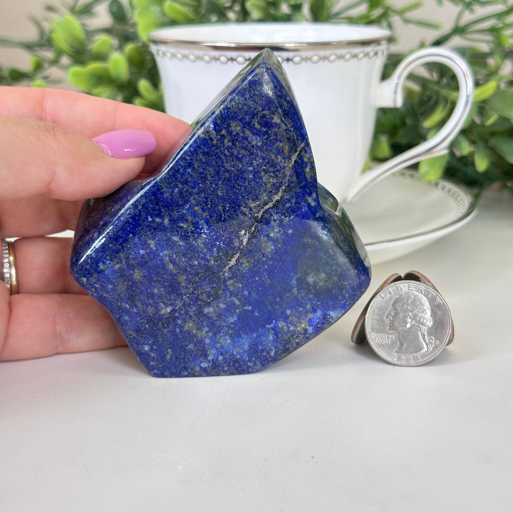 Polished Freeform Lapis Lazuli Palm Stone 3488LL - 027 - Brazil GemsBrazil GemsPolished Freeform Lapis Lazuli Palm Stone 3488LL - 027Freeform & Unique Shapes3488LL - 027