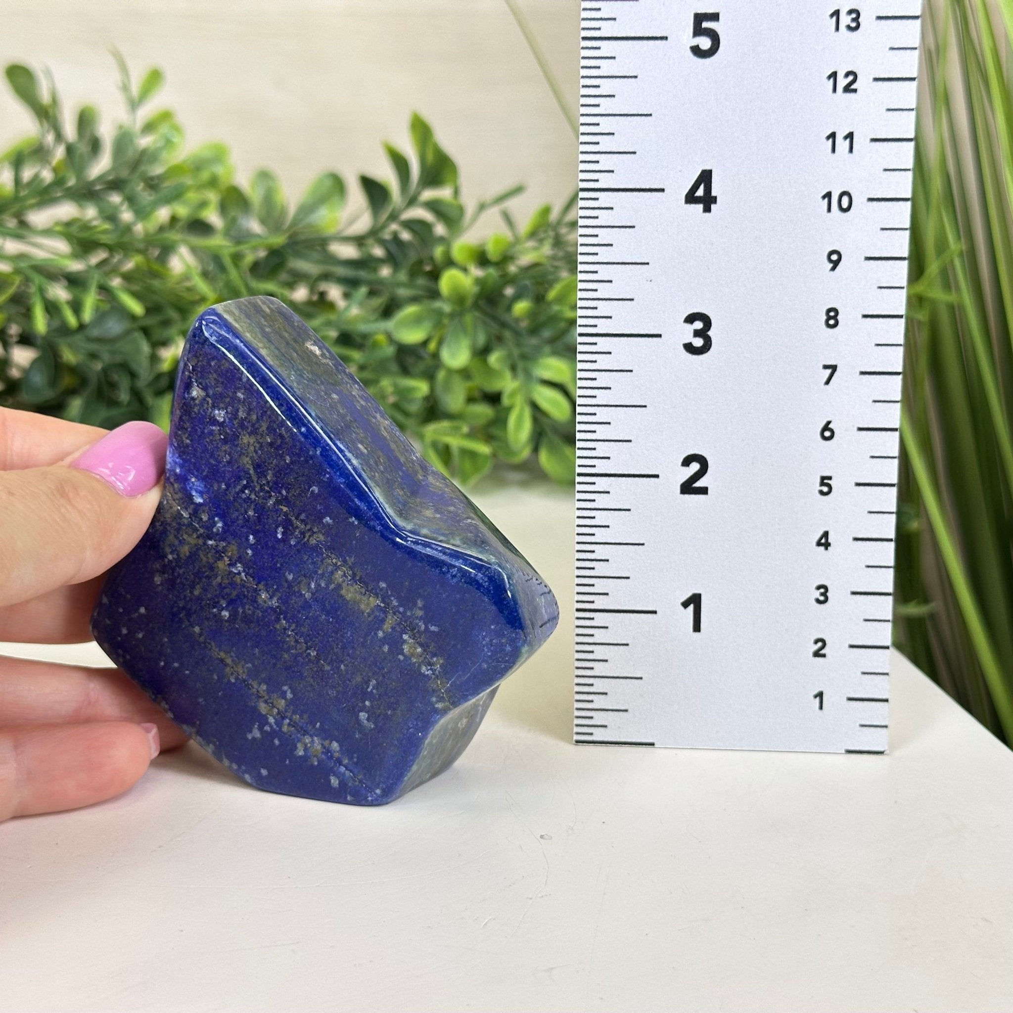 Polished Freeform Lapis Lazuli Palm Stone 3488LL - 027 - Brazil GemsBrazil GemsPolished Freeform Lapis Lazuli Palm Stone 3488LL - 027Freeform & Unique Shapes3488LL - 027