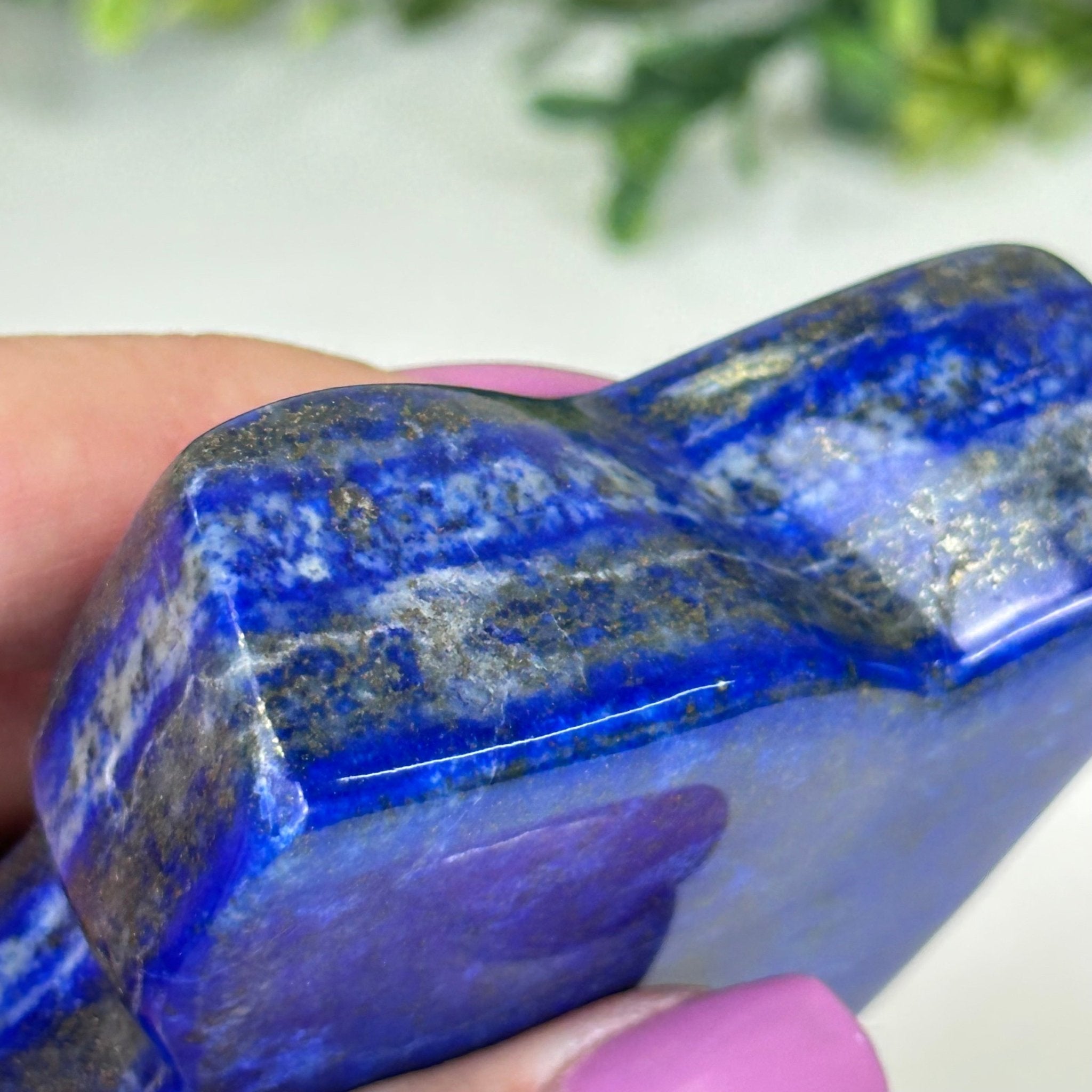 Polished Freeform Lapis Lazuli Palm Stone 3488LL - 029 - Brazil GemsBrazil GemsPolished Freeform Lapis Lazuli Palm Stone 3488LL - 029Freeform & Unique Shapes3488LL - 029