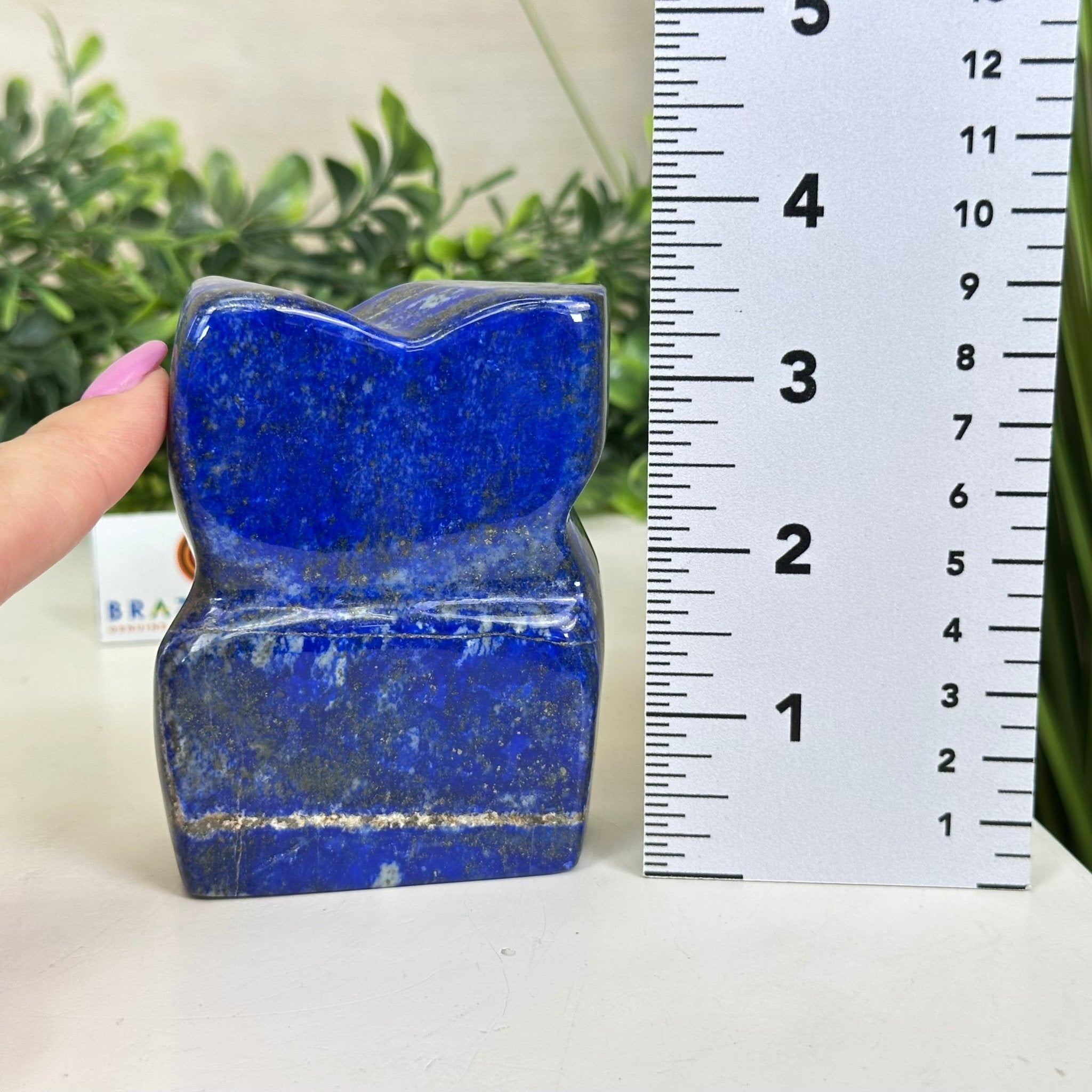 Polished Freeform Lapis Lazuli Palm Stone 3488LL - 029 - Brazil GemsBrazil GemsPolished Freeform Lapis Lazuli Palm Stone 3488LL - 029Freeform & Unique Shapes3488LL - 029