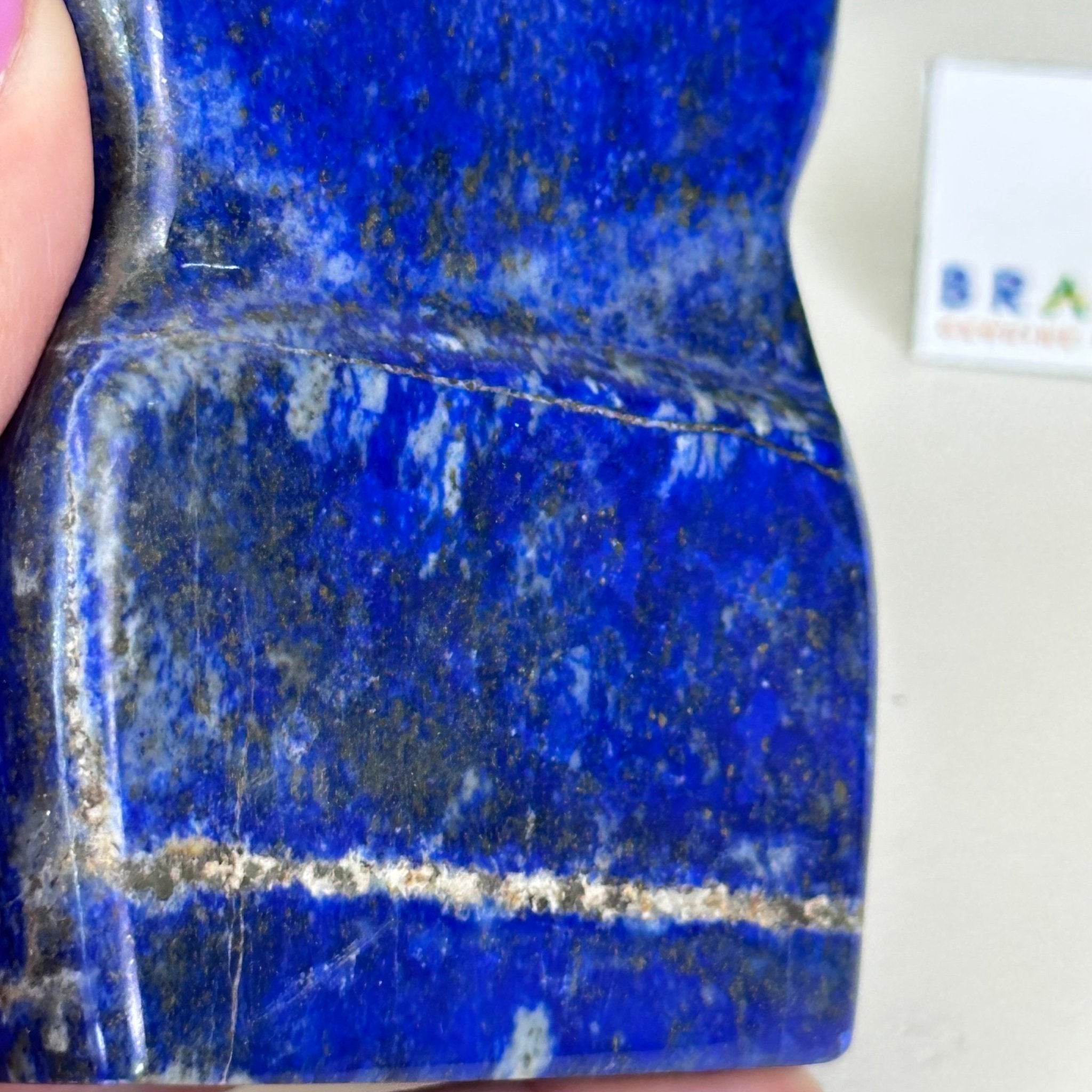 Polished Freeform Lapis Lazuli Palm Stone 3488LL - 029 - Brazil GemsBrazil GemsPolished Freeform Lapis Lazuli Palm Stone 3488LL - 029Freeform & Unique Shapes3488LL - 029