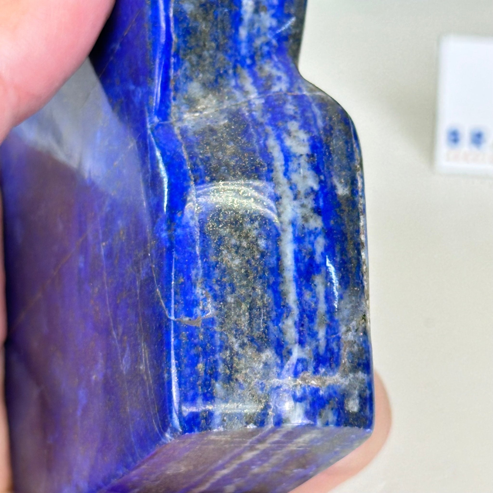 Polished Freeform Lapis Lazuli Palm Stone 3488LL - 029 - Brazil GemsBrazil GemsPolished Freeform Lapis Lazuli Palm Stone 3488LL - 029Freeform & Unique Shapes3488LL - 029