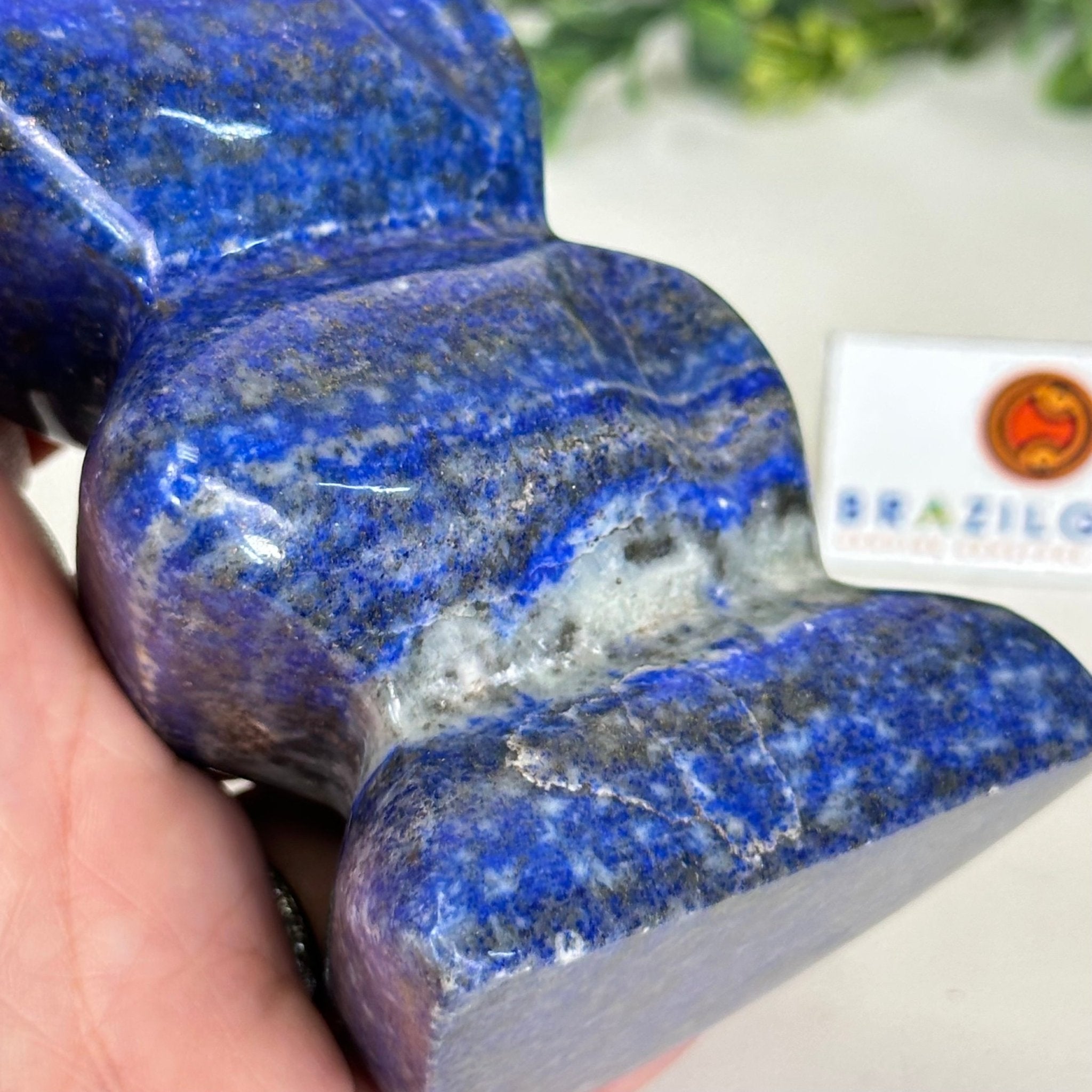 Polished Freeform Lapis Lazuli Palm Stone 3488LL - 033 - Brazil GemsBrazil GemsPolished Freeform Lapis Lazuli Palm Stone 3488LL - 033Freeform & Unique Shapes3488LL - 033
